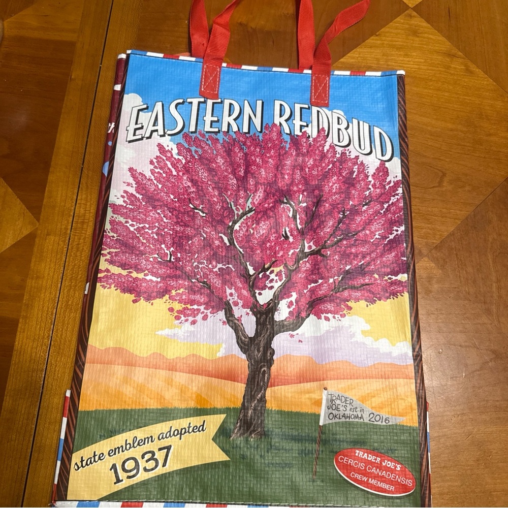 Trader Joe’s Oklahoma Reusable Shopping Tote